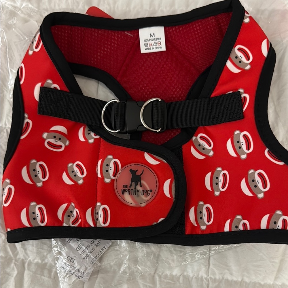 The Worthy Dog Red Monkey Harness
